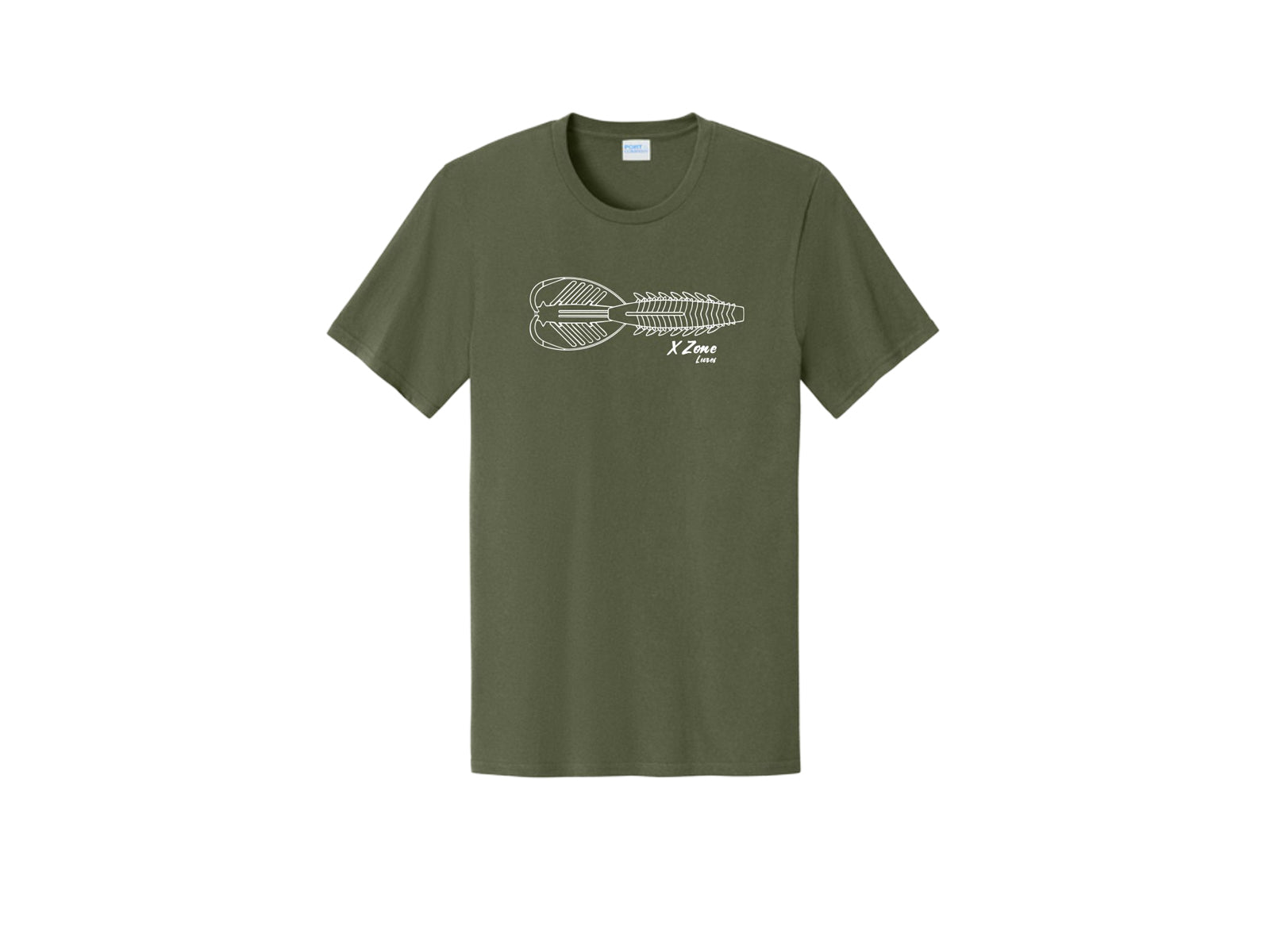 Adrenaline Craw T-Shirt , Olive Green – X Zone Lures