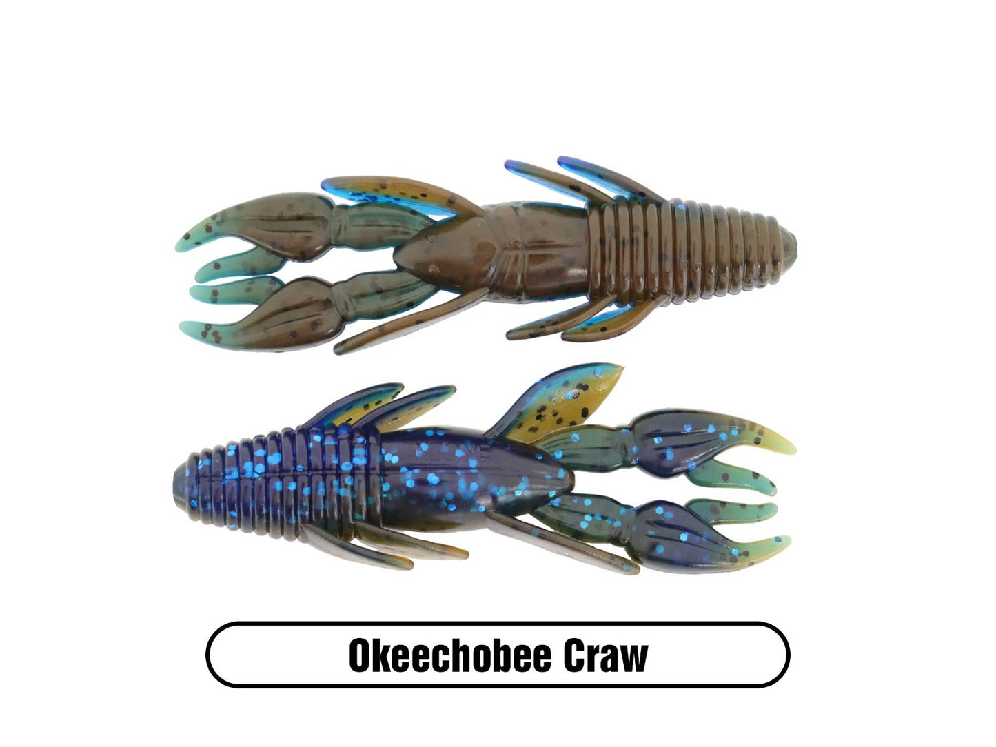 Soft Plastic Craw Bait for Largemouth Bass Fishing, Smallmouth Bass Fishing and Walleye Fishing Lure