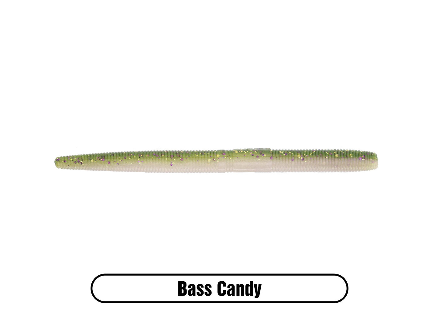 Soft Plastic Stick Worm Bait for Largemouth Bass Fishing, Smallmouth Bass and Walleye Fishing Lure