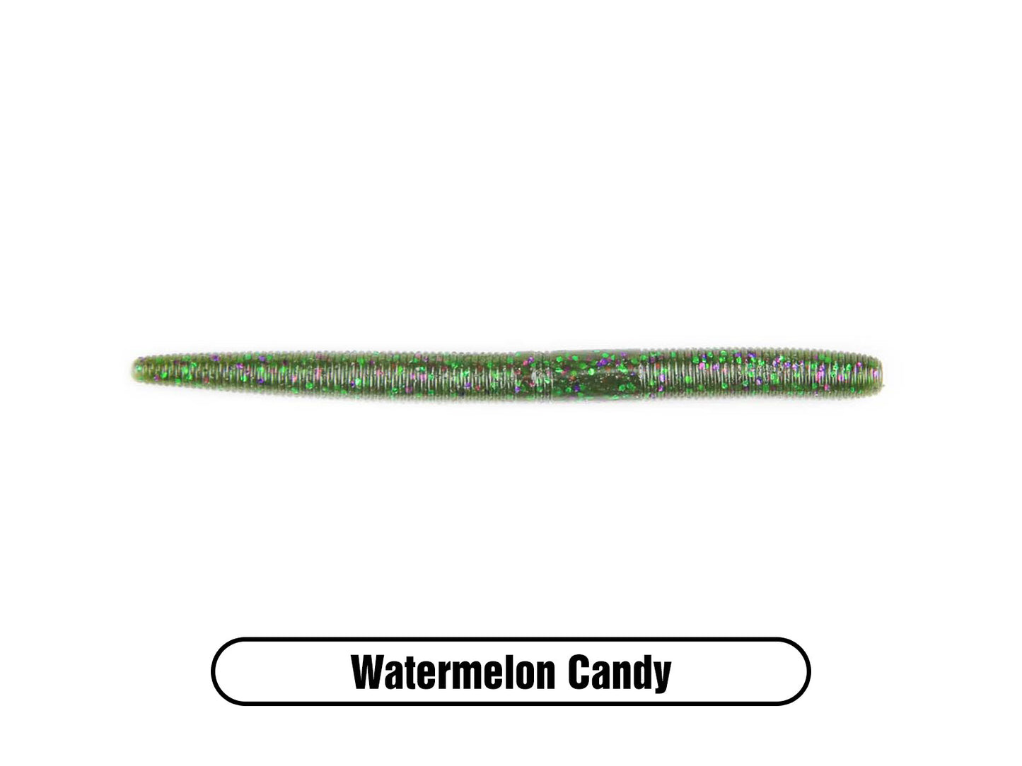 Soft Plastic Stick Worm Bait for Largemouth Bass Fishing, Smallmouth Bass and Walleye Fishing Lure