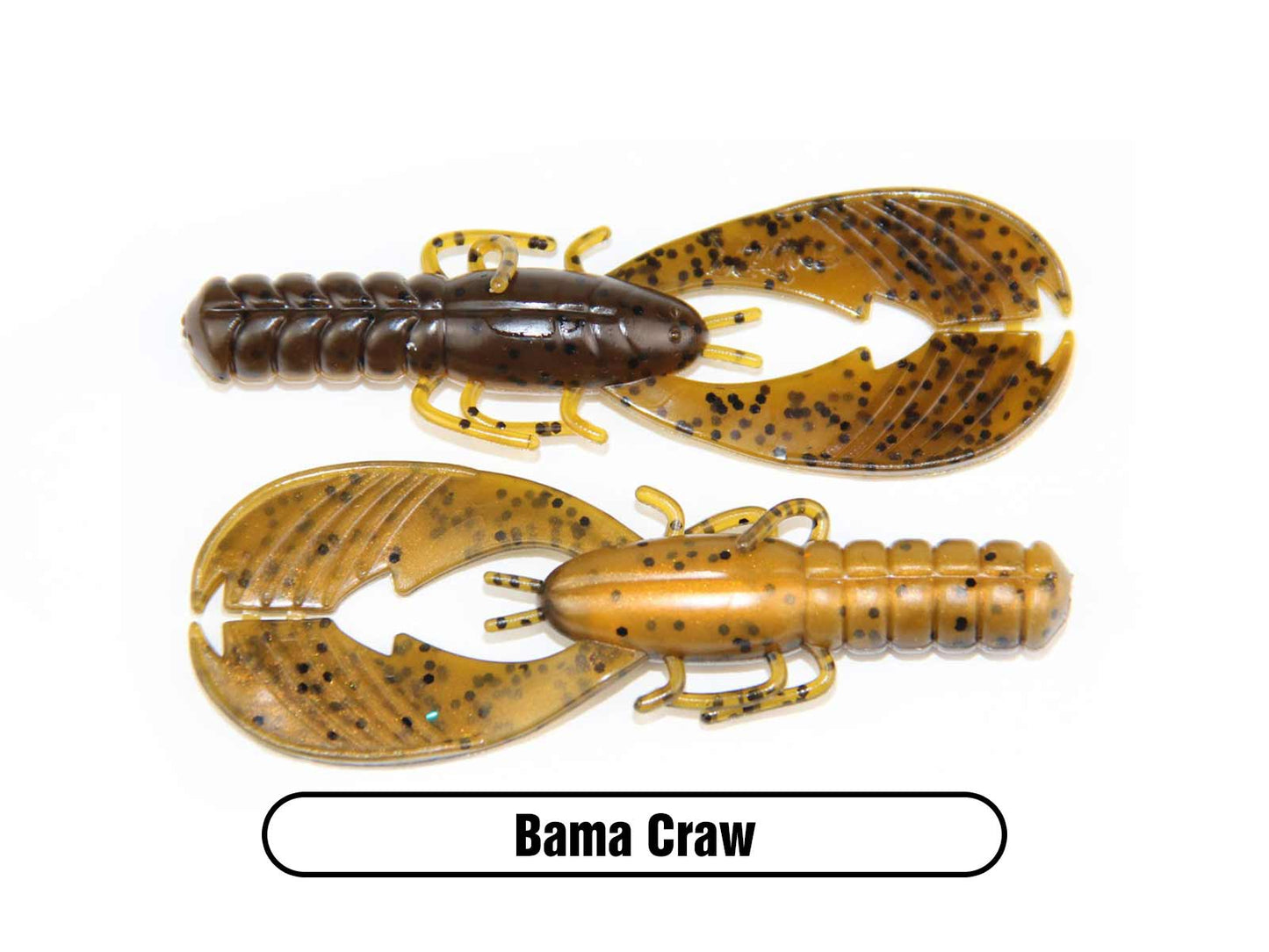 Soft Plastic Craw Bait for Largemouth Bass Fishing, Smallmouth Bass and Walleye Fishing Lure