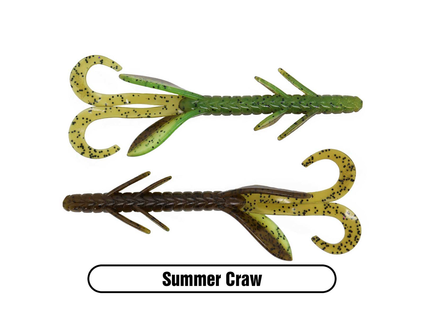 Soft Plastic Creature Bait for Largemouth Bass Fishing, Smallmouth Bass and Walleye Fishing Lure