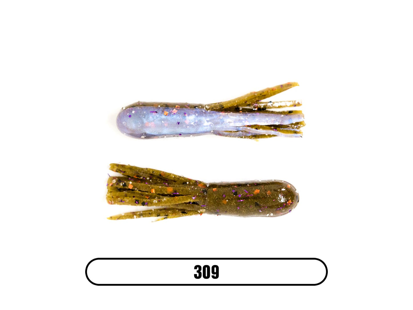 Soft Plastic Tube Bait for Largemouth Bass Fishing, Smallmouth Bass Fishing and Walleye Fishing Lure