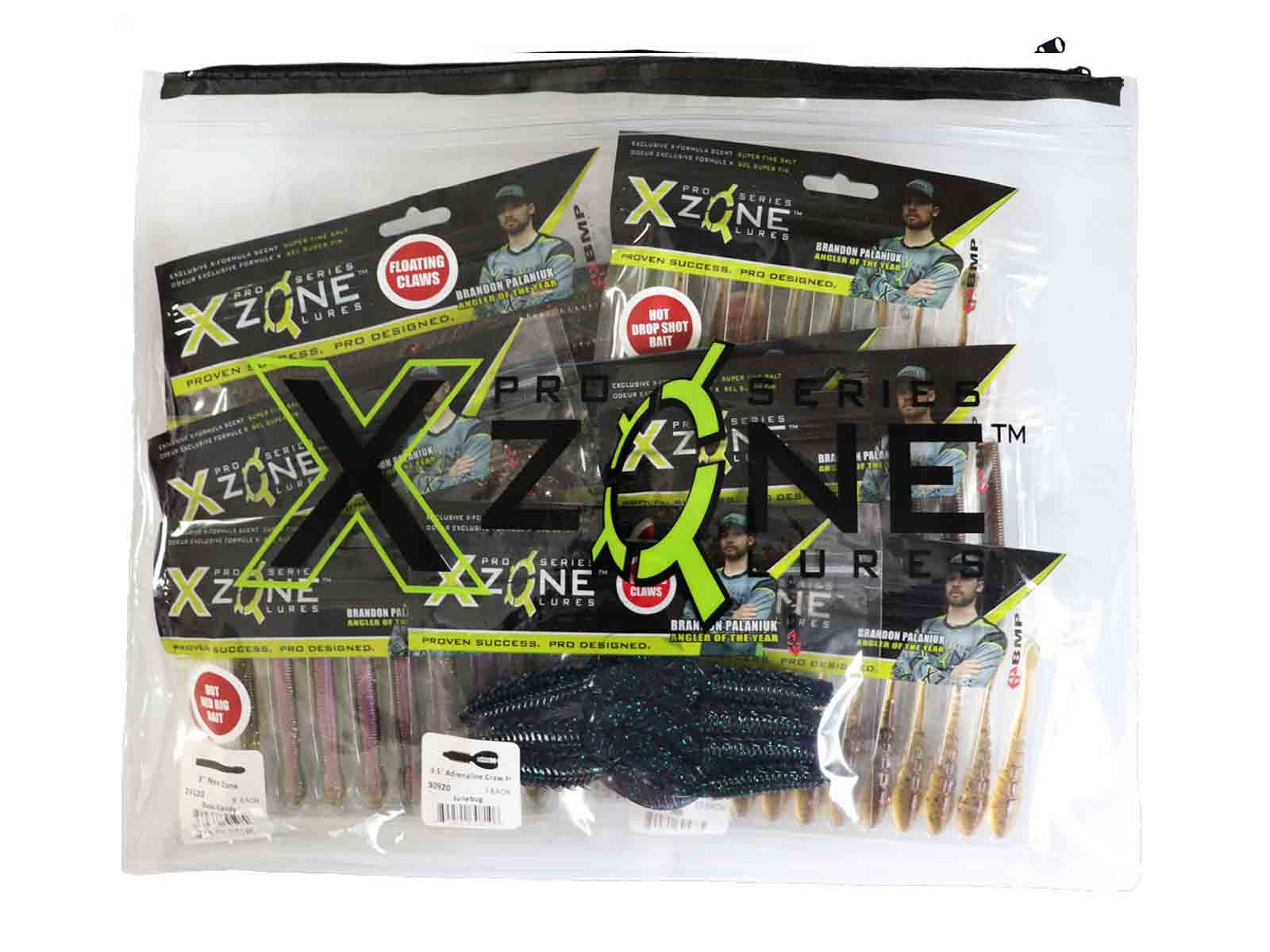 bass fishing lure bags x Zone Pro Series Bait Bag 16" 13"