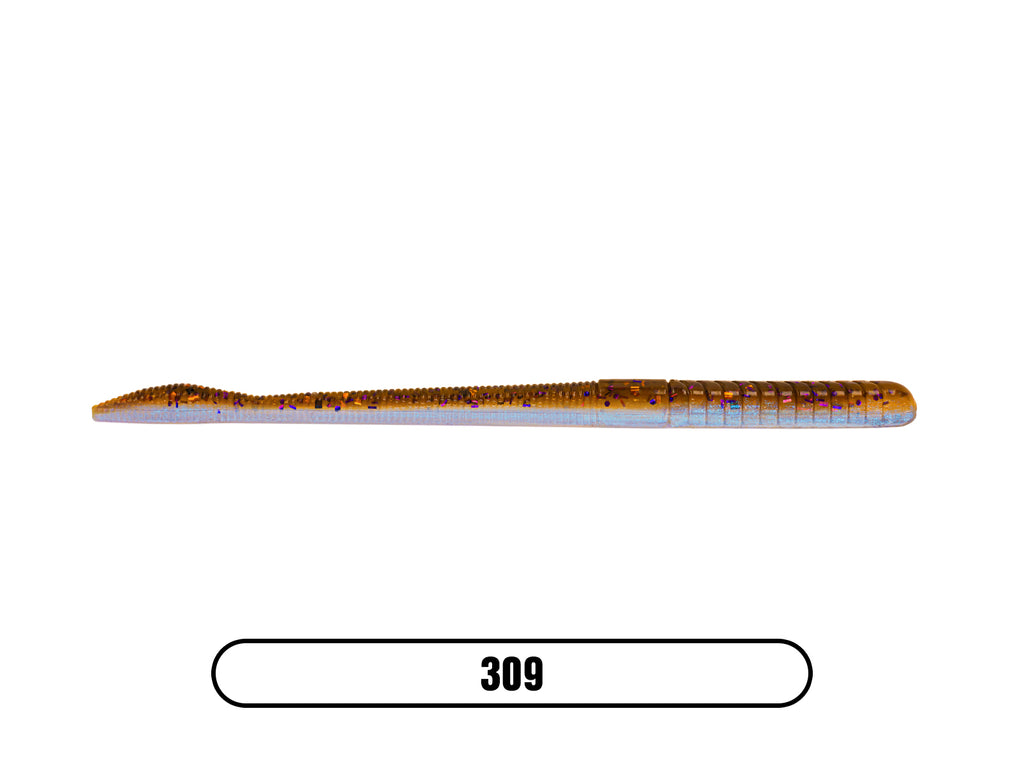 MB Fat Finesse Worm 6" (8 Pack)