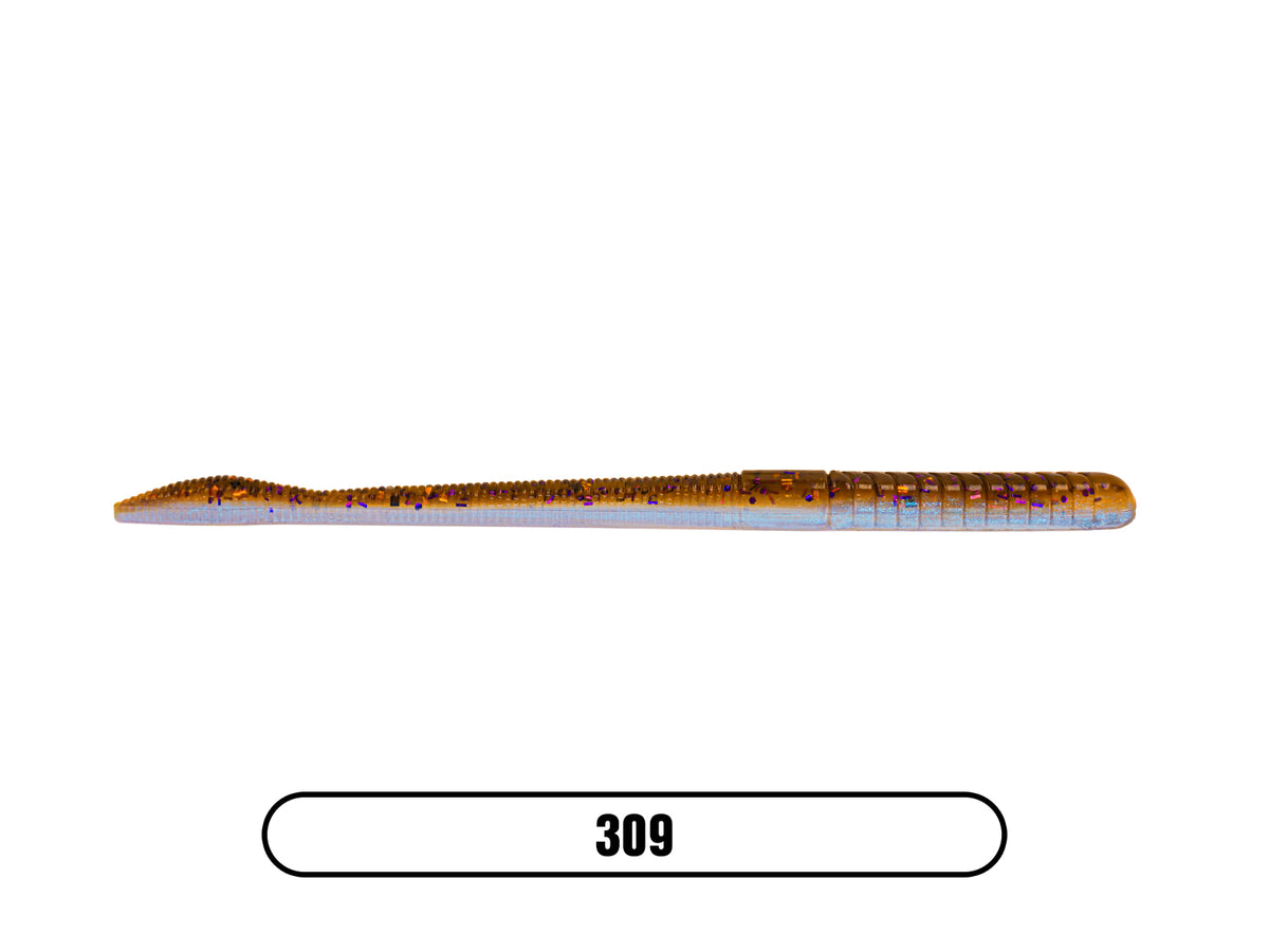 MB Fat Finesse Worm 6" (8 Pack)