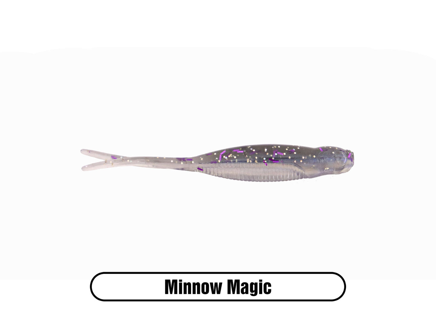 Soft Plastic Minnow Bait for Largemouth Bass Fishing, Smallmouth Bass Fishing and Walleye Fishing Lure