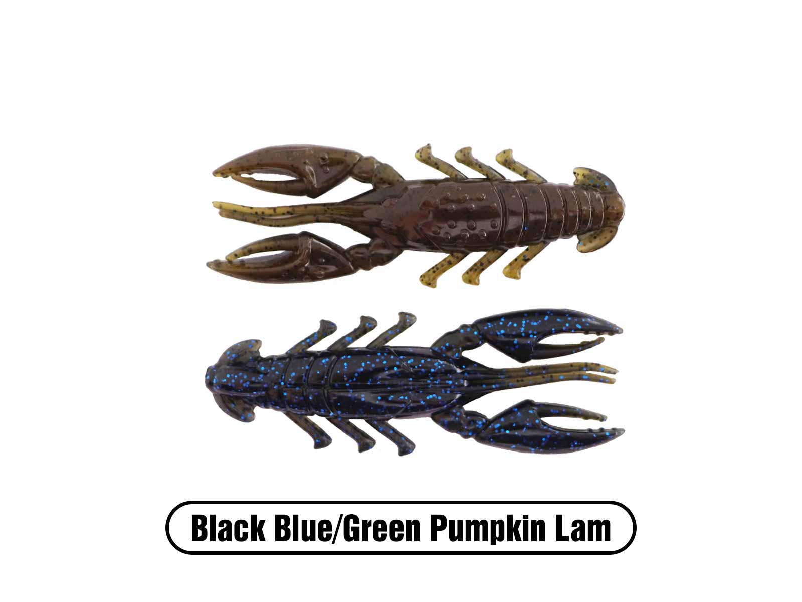 best crayfish lures smallmouth bass Scented Stealth Craw 2.5" (6 Pack) – X Zone Lures