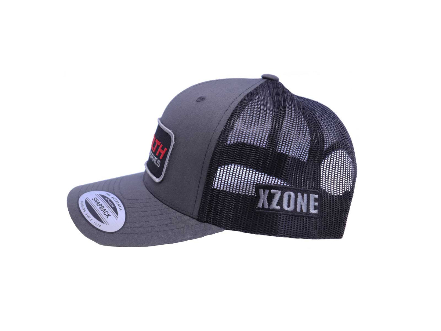 Stealth Finesse Series Trucker Hat - Charcoal Black