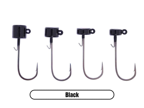 5 fish lures ultimate ned jig Reaction Tackle Lead Rig / Shroom Heads 3 inches and 4 inches ready to match the hatch for any situation 5 Fish Lures 1/4 oz.