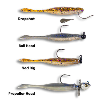 Hot Shot Minnow 3.25" (8 Pack)