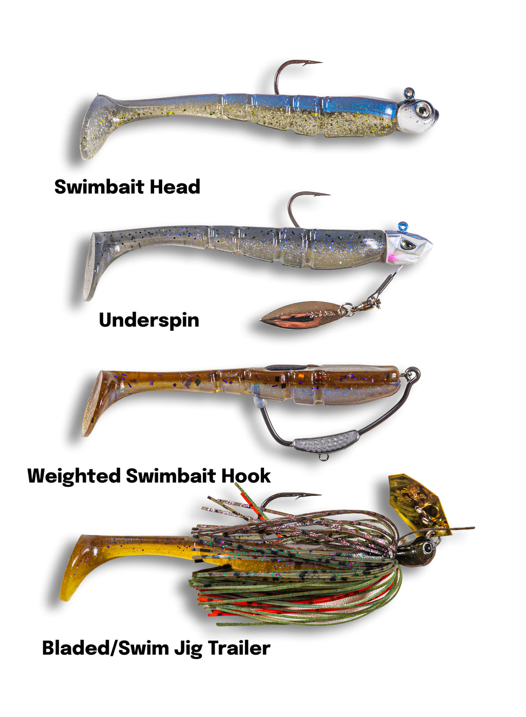 Swammer 3.5" (8 Pack)
