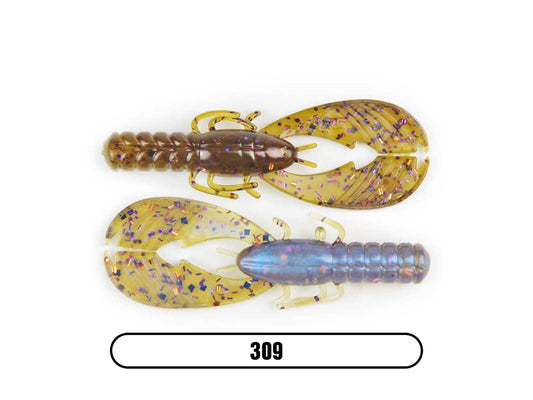 Freedom Tackle F72122 FT Structure Green Craw 3/8oz Fishing Lure