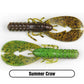 Soft Plastic Craw Bait for Largemouth Bass Fishing, Smallmouth Bass Fishing and Walleye Fishing Lure