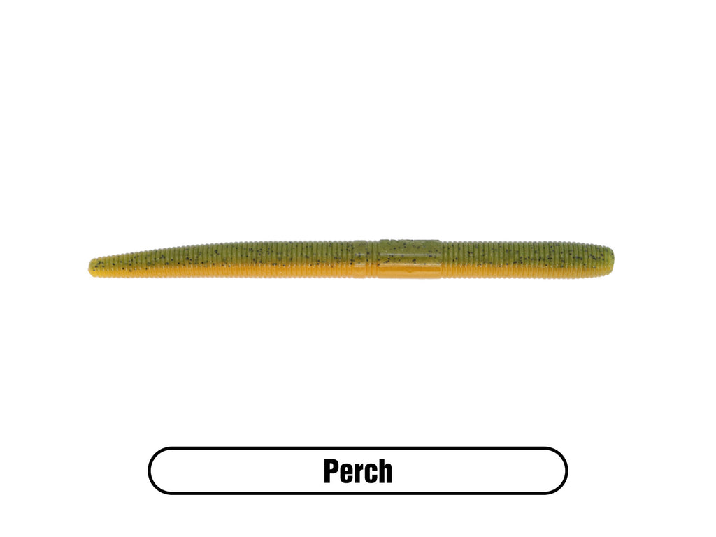 Soft Plastic Stick Worm Bait for Largemouth Bass Fishing, Smallmouth Bass and Walleye Fishing Lure