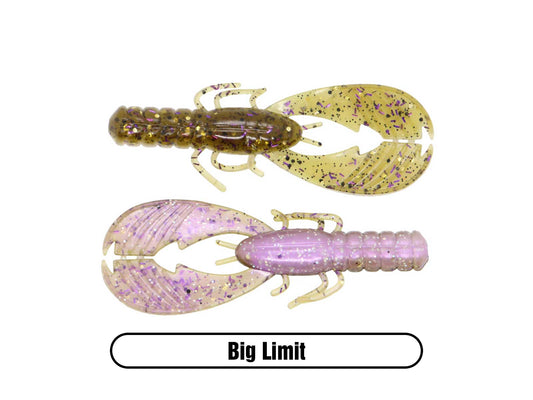 Tackle HD 10-Pack Texas Craw Beaver, 4.25 Twin Tail Fishing Bait, Soft  Plastic Fishing Lures and Jig Trailers for Bass Fishing, Crawfish Bass Lures,  Pumpkinseed 