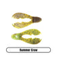 Soft Plastic Craw Jig Trailer Bait for Largemouth Bass Fishing, Smallmouth Bass and Walleye Fishing Lure