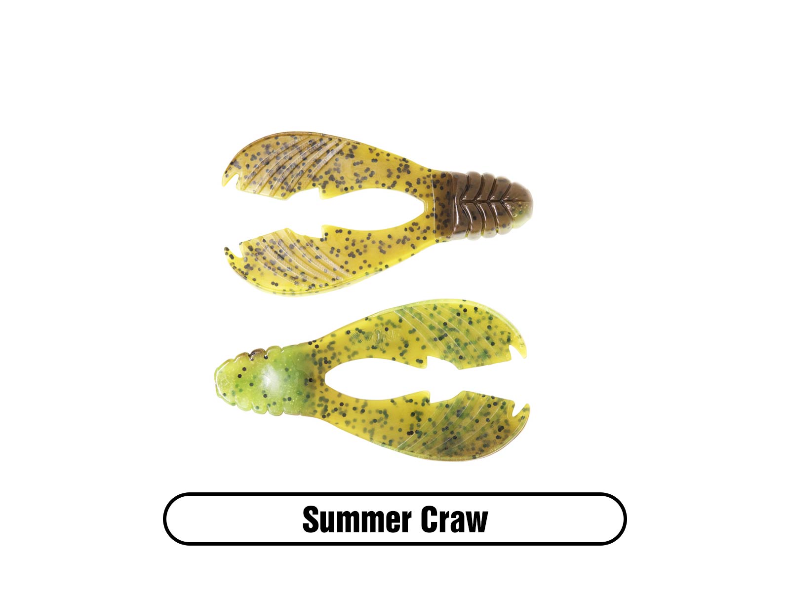 Soft Plastic Craw Jig Trailer Bait for Largemouth Bass Fishing, Smallmouth Bass and Walleye Fishing Lure