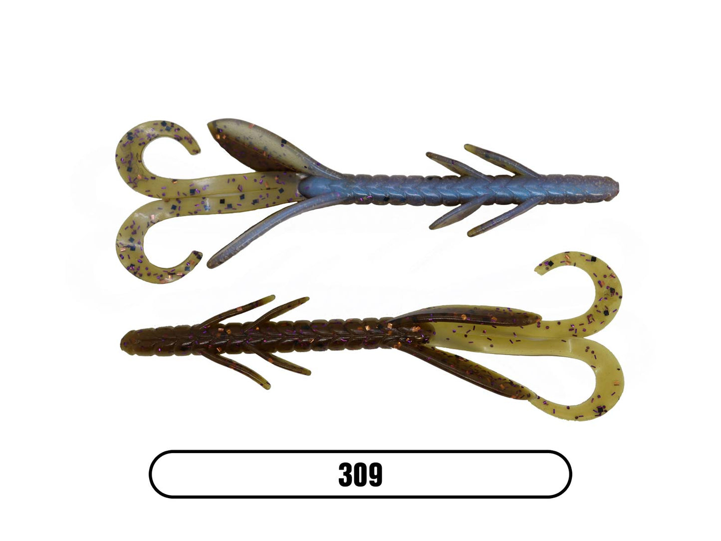 Muscle Back Hawg Hunter 6 (8 Pack) – X Zone Lures
