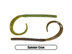 Soft Plastic Curly Tail Worm Bait for Largemouth Bass Fishing, Smallmouth Bass and Walleye Fishing Lure