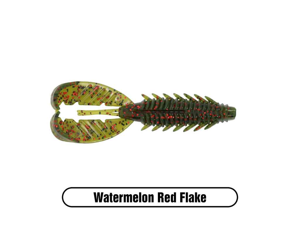 Soft Plastic Craw Bait for Largemouth Bass Fishing, Smallmouth Bass Fishing and Walleye Fishing Lure