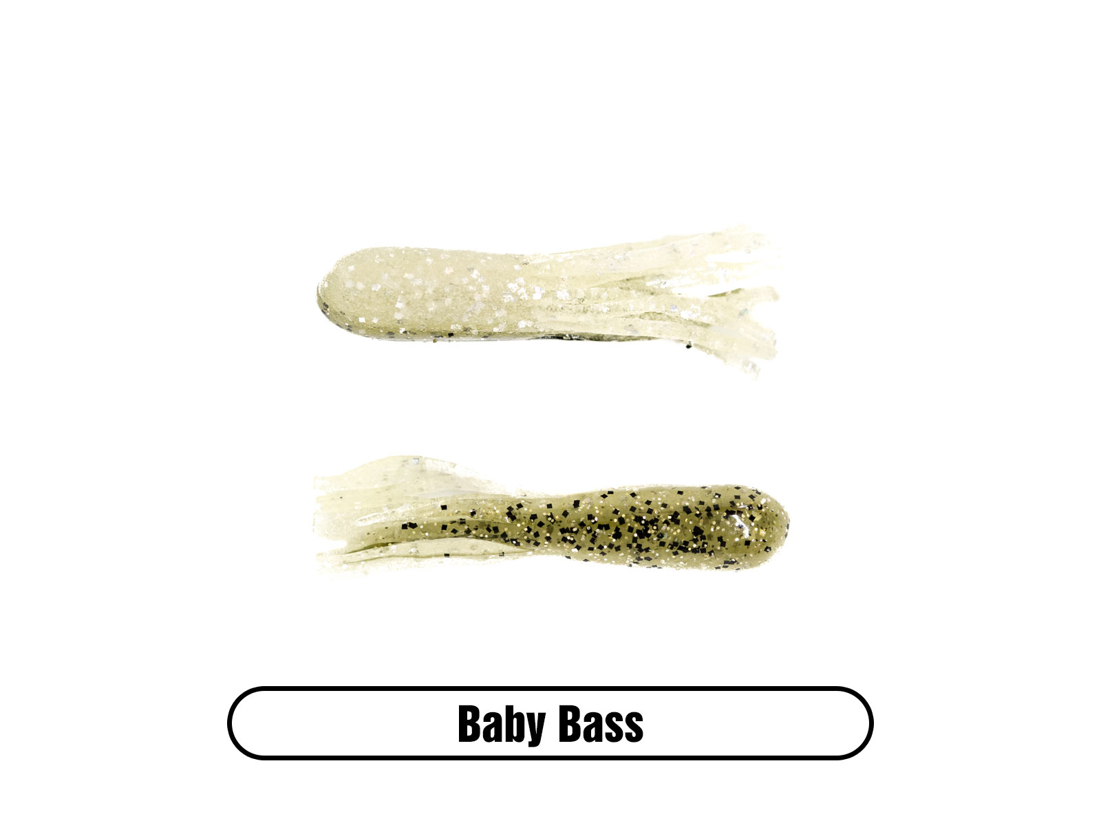  Tubes Teaser 2.75 Inch Soft Plastic Bass Tube Baits