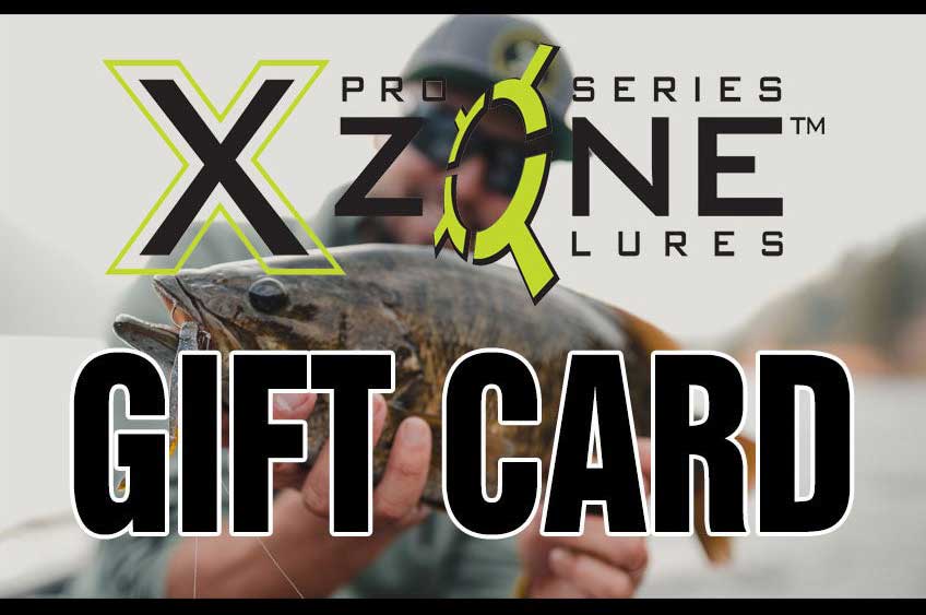 X Zone Lures Gift Card The Perfect Gift for the Fisherman in your life