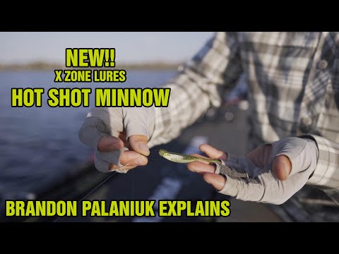 Brandon Palaniuk Breaks down the Hot Shot Minnow by X Zone Lures, a soft plastic minnow drop shot bait used for Bass Fishing