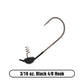 Tungsten Shakey Jig Head for Largemouth Bass Fishing, Smallmouth Bass Fishing and Walleye Fishing Lure